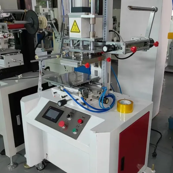Packaging Can Printing Round Surface Heat Transfer Machine Auto Parts Flat Gold Hot Silver Cup Printing Transfer Machine photo-3