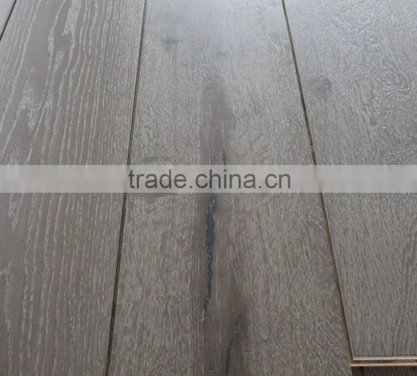 Wide Plank Oak Engineered Wood Flooring,HIGHEST PRAISED photo-3