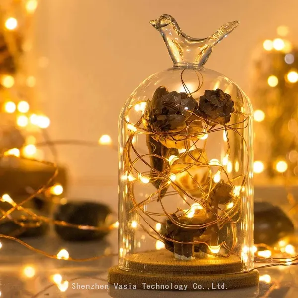 3M 30LED Warm White Battery Operated Fairy String Lights for Christmas Tree Halloween Decor photo-4