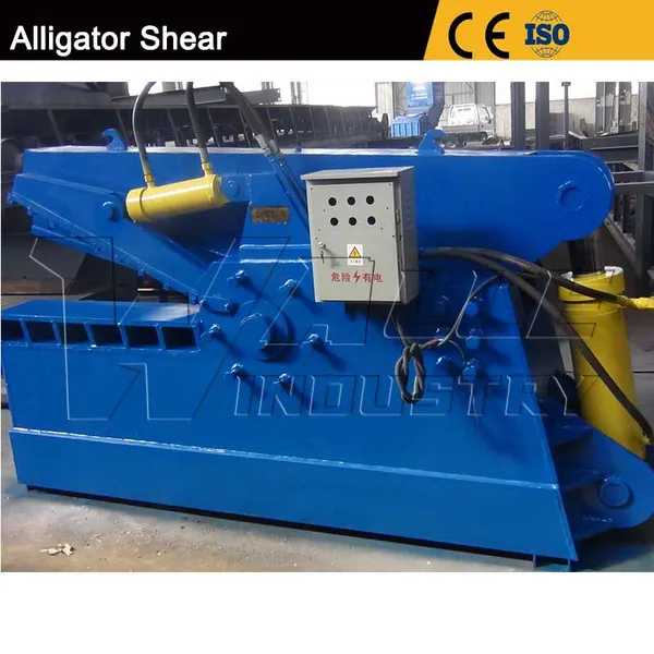 Portable Crocodile Shear, 63-400 Ton Shear Force, Suitable for Small & Medium Scrap Yards