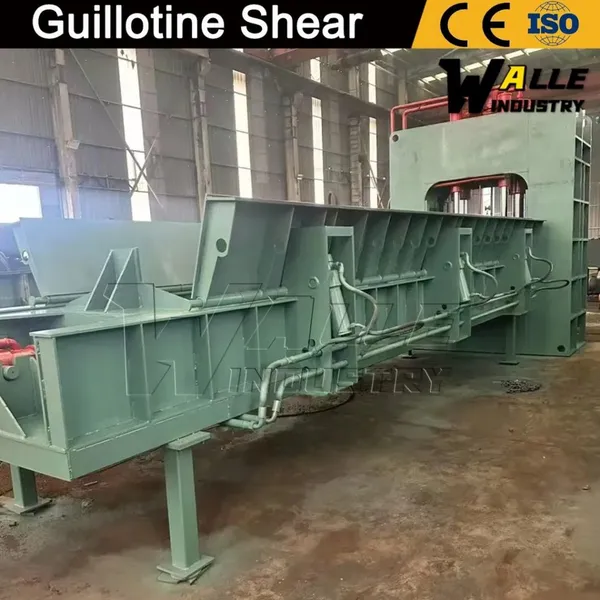 Fully Automatic Metal Shear | Horizontal Shear | Industrial Scrap Metal Processing Shear
