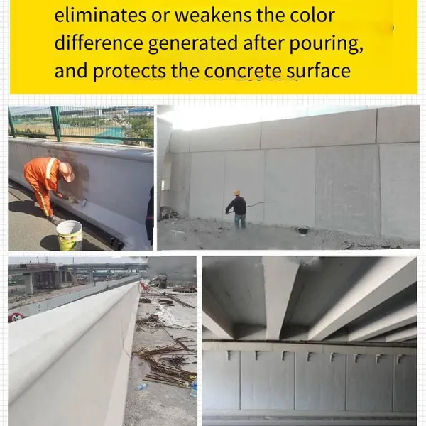 Concrete Beautification Color Difference Repair Agent, Corrosion-resistant Coating for Bridge Anti-collision Piers, Concrete Color Difference Adjuster photo-5