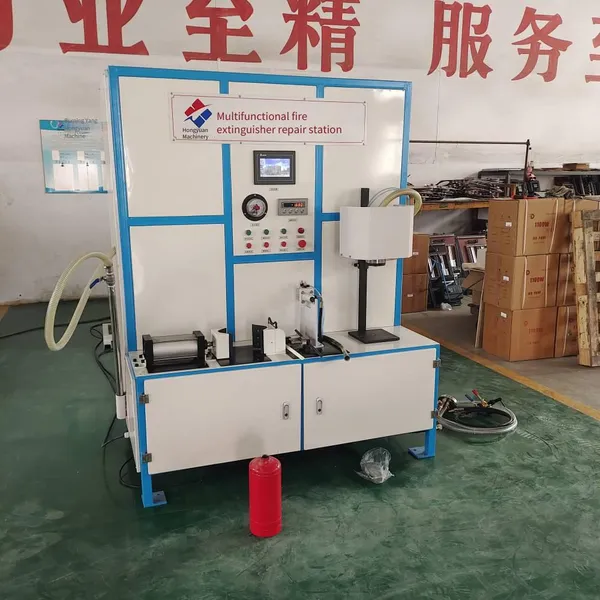 Multi-functional Fire Extinguisher Maintenance Service Station, Powder Filling, Gas Charging, and Disassembly All-in-one Machine photo-5