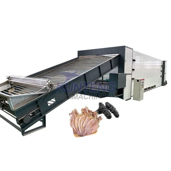 Fully Automatic Sea Cucumber Dryer Duck Dried Fish Shrimp Drying and Packing Production Line