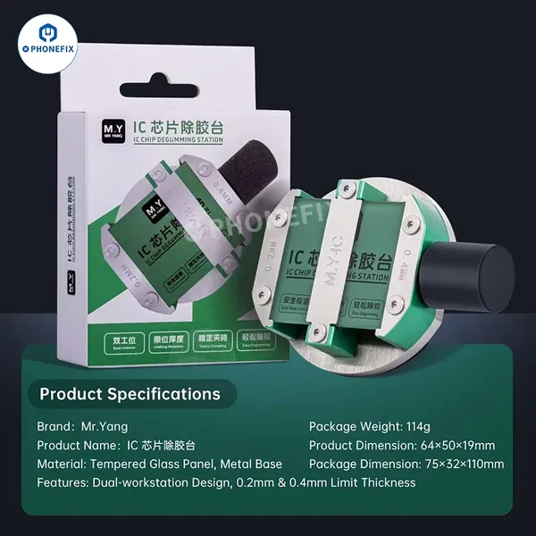 MR.Yang M.Y Dual-Workstation Glue Removal and Pin Repair Tool photo-3