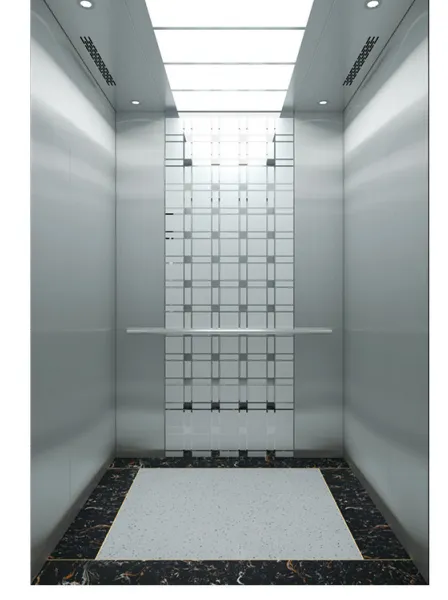 China Best Quality FUJI Passenger Elevators 450kg MRL Villa Elevator | Machine Roomless Passenger Lift With PM Gearless Traction Machine photo-2