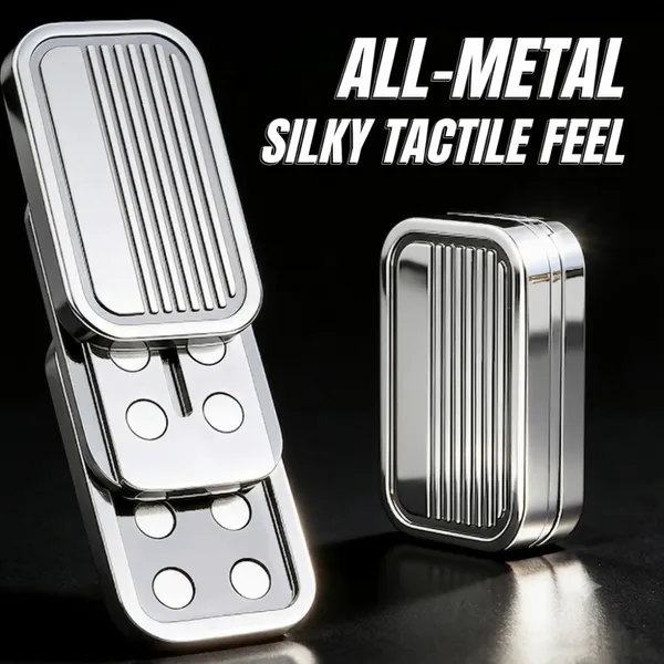 Zinc Alloy Magnetic Push Slider Fidget Toy 3 Layer Runway Custom Available