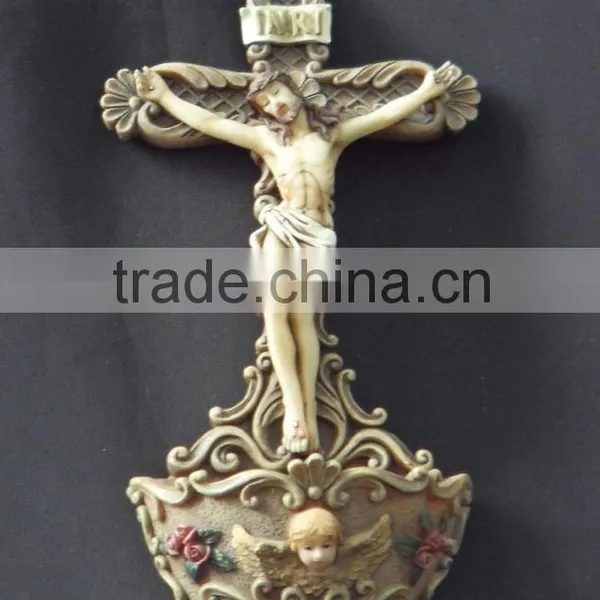 Polyresin Handmade Religious Crafts of Jesus Cross photo-4