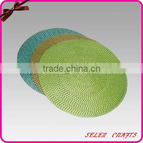 Water-proof Paper Straw Placemat,kitchen Mats, Table Mat Quality Choice