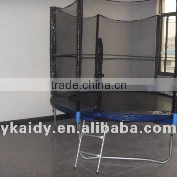 14FT Round Trampoline With Enclosure and Ladder