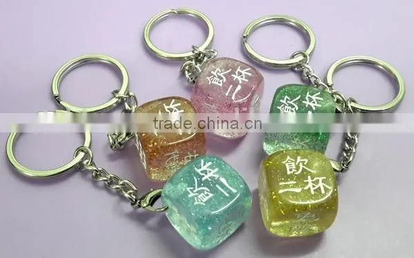 High Quality Plastic Dice Box With Glitter Effect photo-3