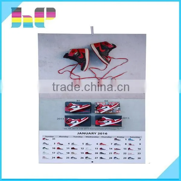 Film Lamination Surface Finish and Calendar Product Type Wall Calendar photo-2