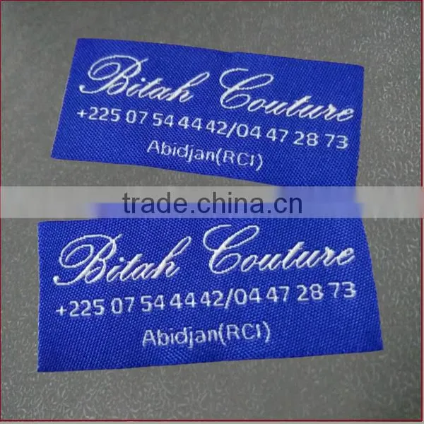 High Quanlity Woven Label , Clothing Private Lable , Woven Label Private Label Quality Choice photo-4