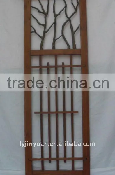 Wood Trellis Screen