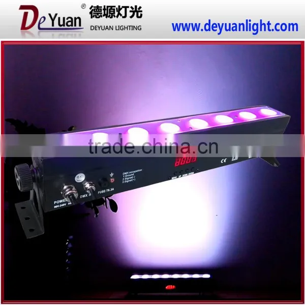 China Manufacture Led Wall Washer Light 8PCS X 8W Rgbw 4 in 1 photo-3