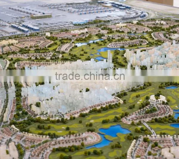 Urban Masterplan Model With Great Illuminated Effect for Exhibition photo-3