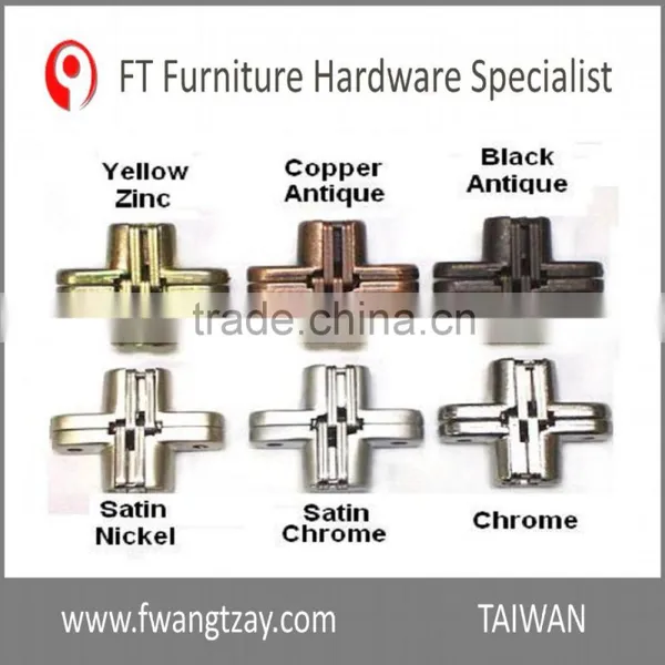Made In Taiwan Top Quality 180 Degree 60mm Zinc Alloy Furniture Hinge photo-2