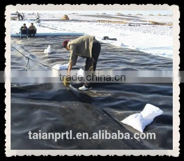 HDPE Black Geomembrane for Landfill 1.0mm/27Mpa Lowest Price photo-6