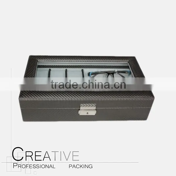 Manufacturers Supply Leather Eye Glasses Case CY Packing photo-3