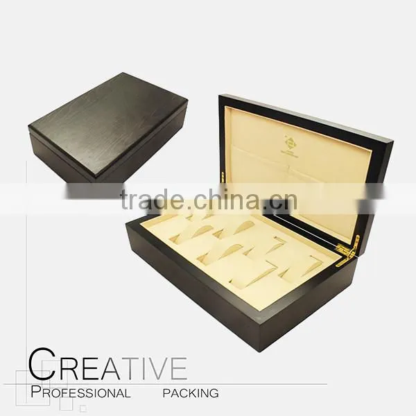 Inferior Smooth Many Slot Wooden Packaing Watch Box