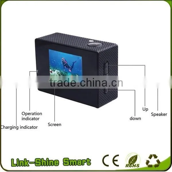 2016 New Mode Waterproof Full HD Wrist Remote Control Wifi Sport Camera 1080P photo-2