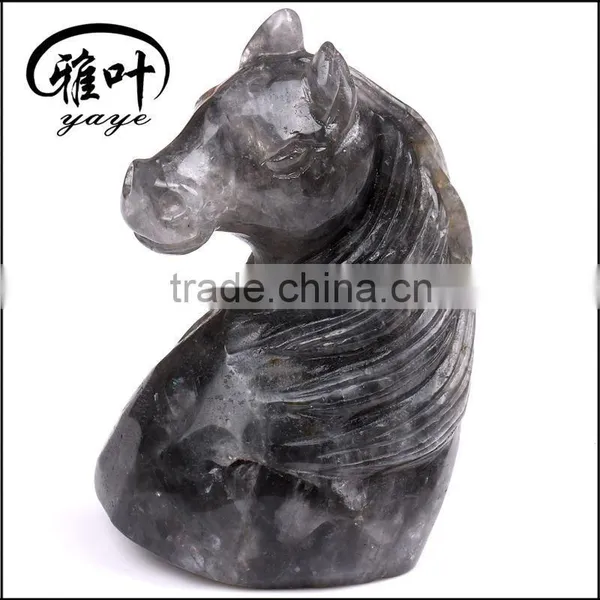 Bulk Customized Carving Unicorn Statue Feng Shui Crafts Natural Stone Carved Figurine Chakra Carving Decoration Gift photo-2