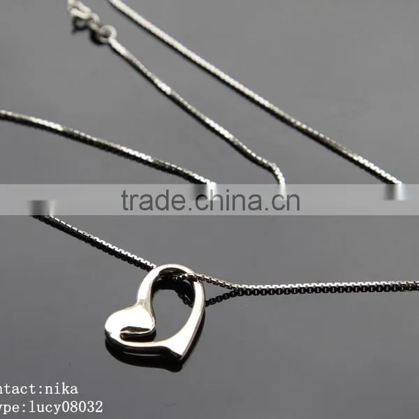 2016 Fashion Jewellry 925 Sterling Silver Pendant Necklace Wholesale in China photo-2