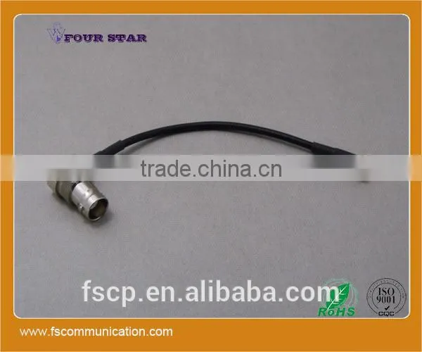 RG174 Cable Assembly With BNC Female Right Angle to MCX Male Right Angle Connector photo-2