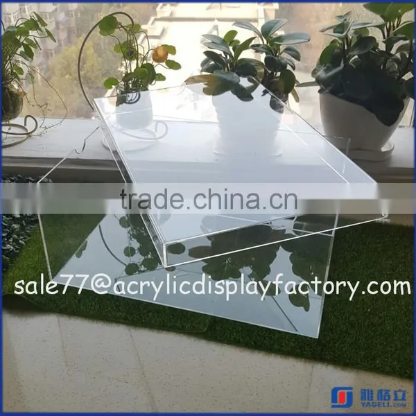 Yageli Wholesale Plexiglas Shoes Display Box Custom Acrylic Shoe Case Display Stand photo-3