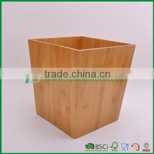 Large Square Deep Bamboo Storage Bowl Salad Bowl Fuboo photo-3