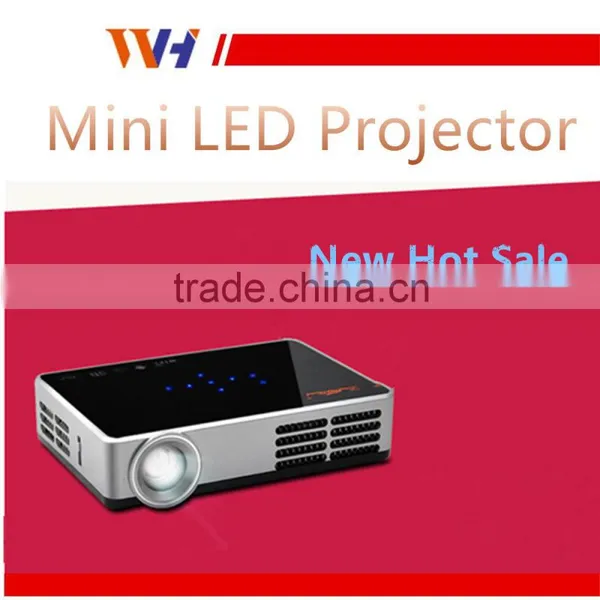 Hot Sale Mini Size 1280*800 DLP Digital 3D Meeting Advertisement Led Projector photo-3