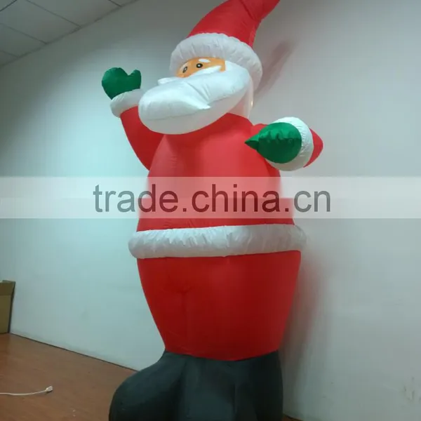 DJ-XT-50 Inflatable Santa Dance in the Wind Wholesale Christmas Decoration photo-3