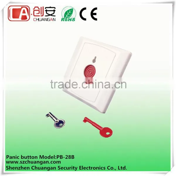 Low Price Automatic Reset Push Button Alarm Fire Alarm Panic Button Supplier's Choice