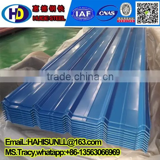 High Quality Galvanized Sheet Material Corrugated Steel Sheet for Roofing photo-2