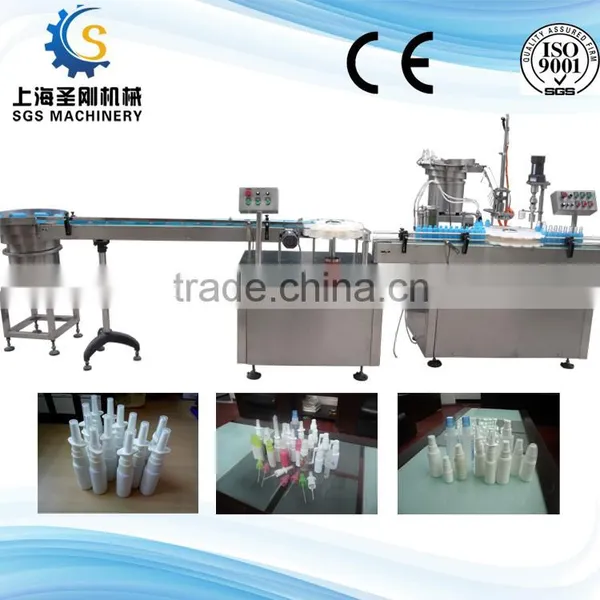Automatic Perfume Spray Filling and Capping Machine