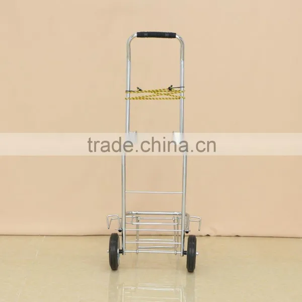Metal Moveable Folding Packing Trolley,portable Pull Trolley Cart/luggage Cart photo-3
