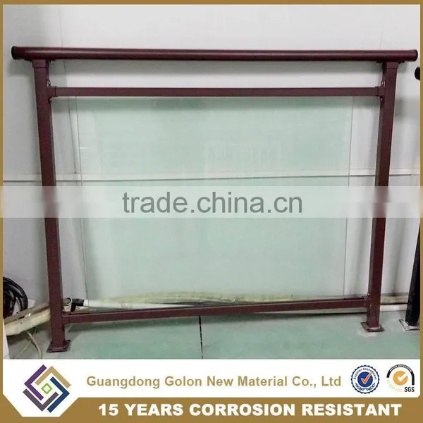 Glass and Aluminum Material Swimming Pool Fence photo-3