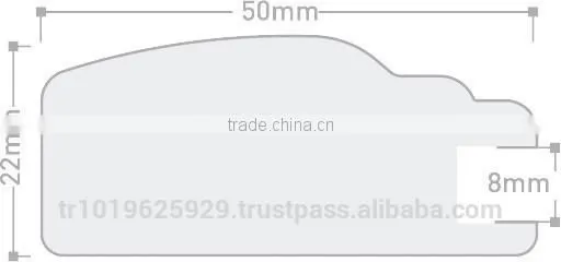 Pvc Faced Mdf Door Profile photo-3