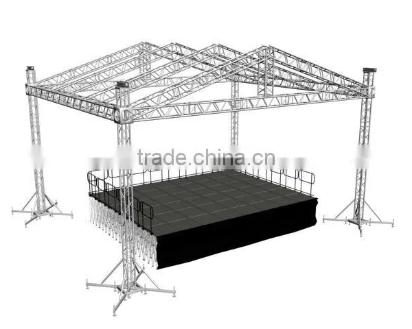 Professional Speakers Triangle Truss Line Array dj Booth Truss dj Lighting Hanging Truss