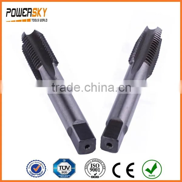 ISO 529 Straight Shank Hand Screw Taps 2 PCS Alloy Steel