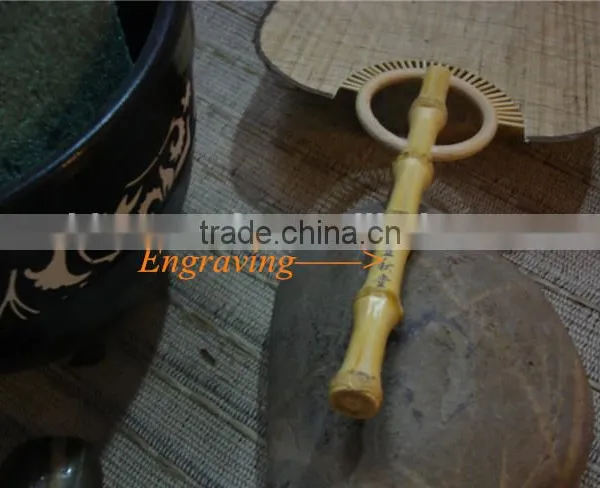 Bamboo Paper Palm Leaf Fan photo-2
