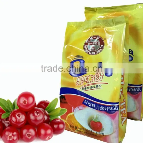 High Quality Bubble Milk Tea Powder of Cranberry
