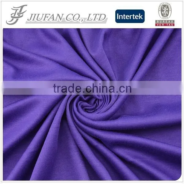 Jiufan Textile Good Quality Heavy Weight Solid Dyeing 95 Polyester 5 Spandex Punto Roma Fabric photo-5