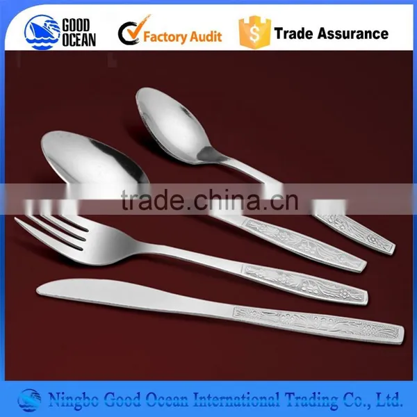 24pcs 2cr14 18/0 Stainless Steel Cutlery Cutlery Set,stainless Steel Cutlery Set 2cr14 photo-3