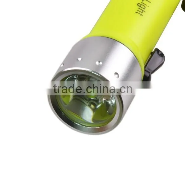 Powerful LED Magnetic Switch Underwater Torch Flashlight For Diving photo-3