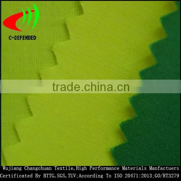 hi Vis EN20471 TC Fluorescent Fabric 45S TC Hi Reflective Fabric