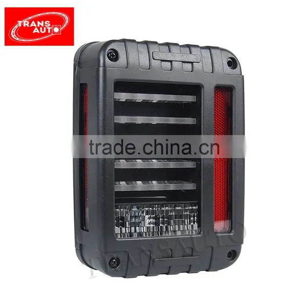 Off Road Blacked Out Jeep Wrangler LED Tail Lights for Jeep JK photo-2