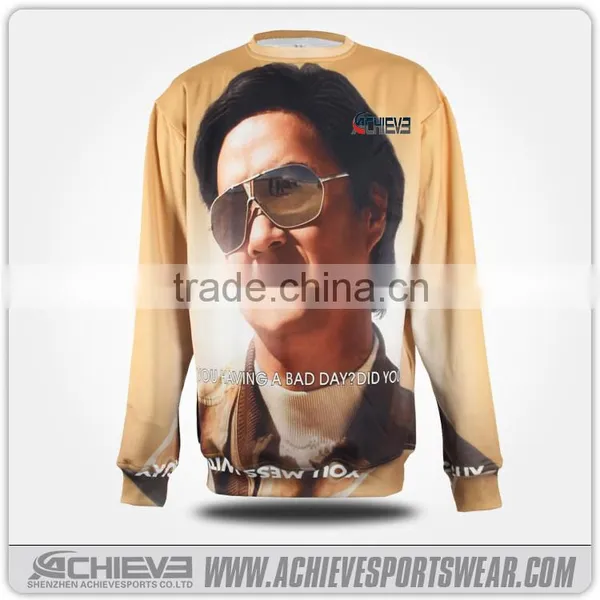 2015 Oem Mens Digital Printed Sweater High Quality Sweatshirts photo-4