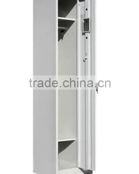 K-D Modern Single Door Steel Locker Cabinet Bedroom Furniture Design