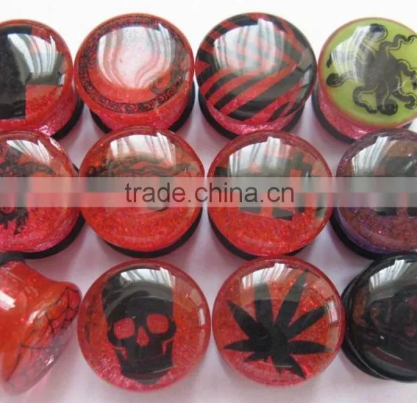 2015! Most Popular Body Jewelry uv Plugs photo-2